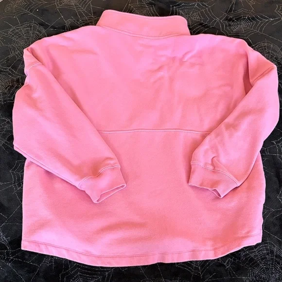 Victoria s Secret PINK Oversized Fleece Zip Up Sweater - Picture 6 of 7